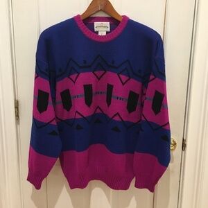OBERMEYER Ski Sweater Vintage 80's